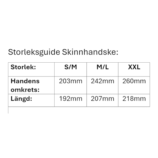 Skinnhandske med pilefoder – Mount Zero