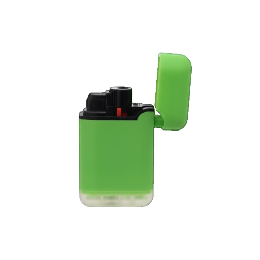 Lighter with lid