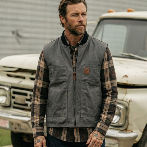 Duke Waxed Canvas Vest – North Edge