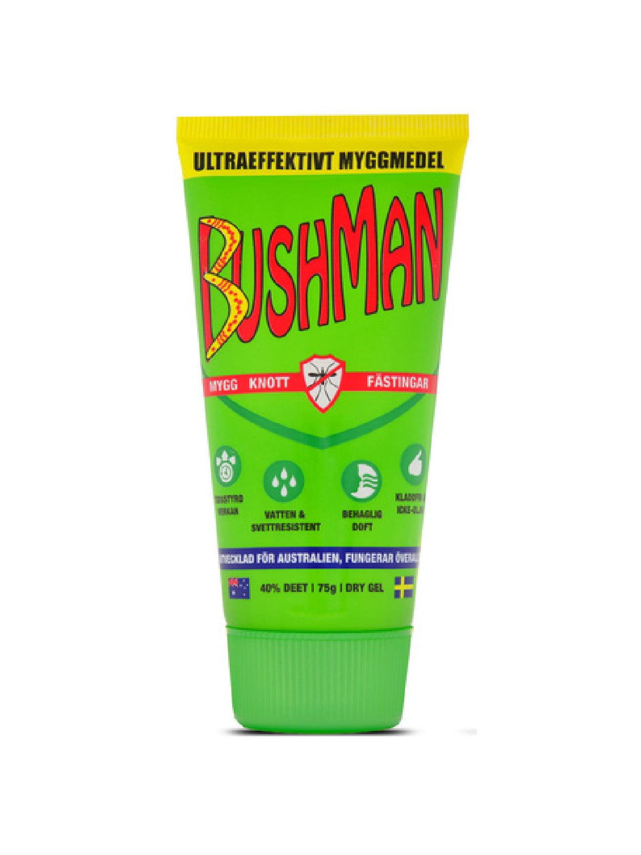 Bushman myggmedel gel, 75 ml