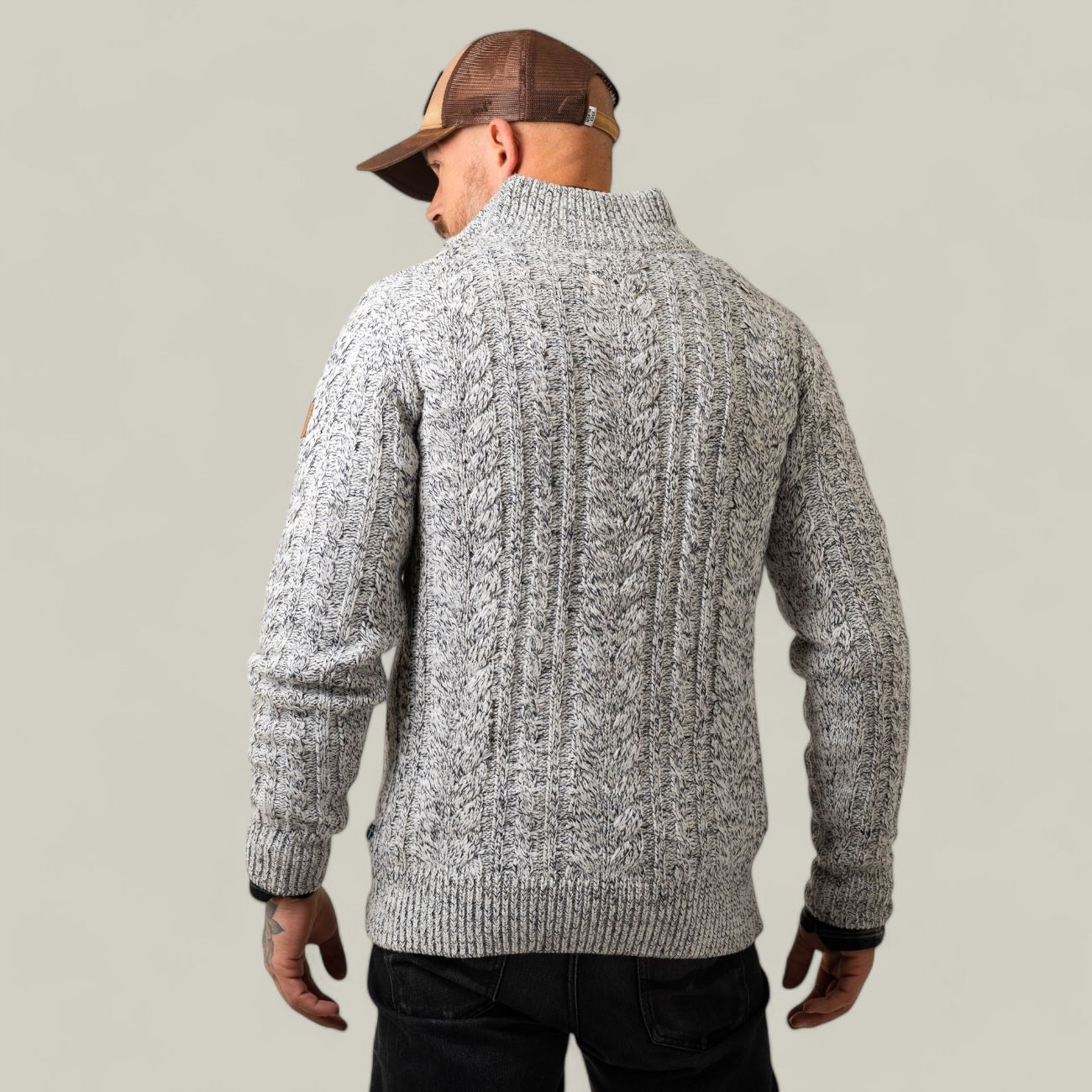 Coarse knit sweater