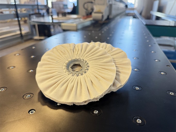 Polerskiva för kantlist Ø150mm