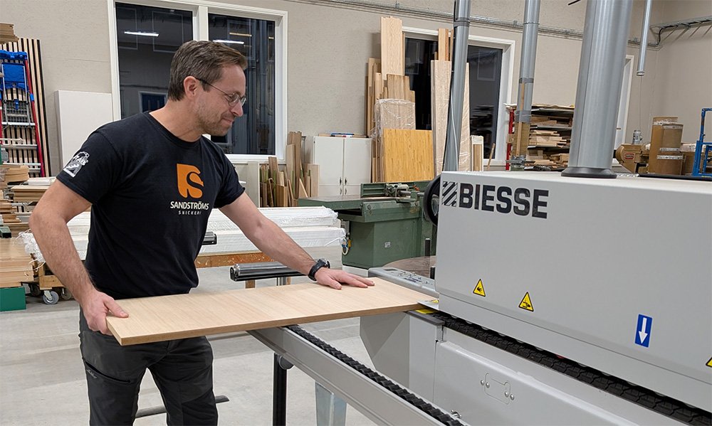 Inge Stokke vid kantlisten Akron 1130