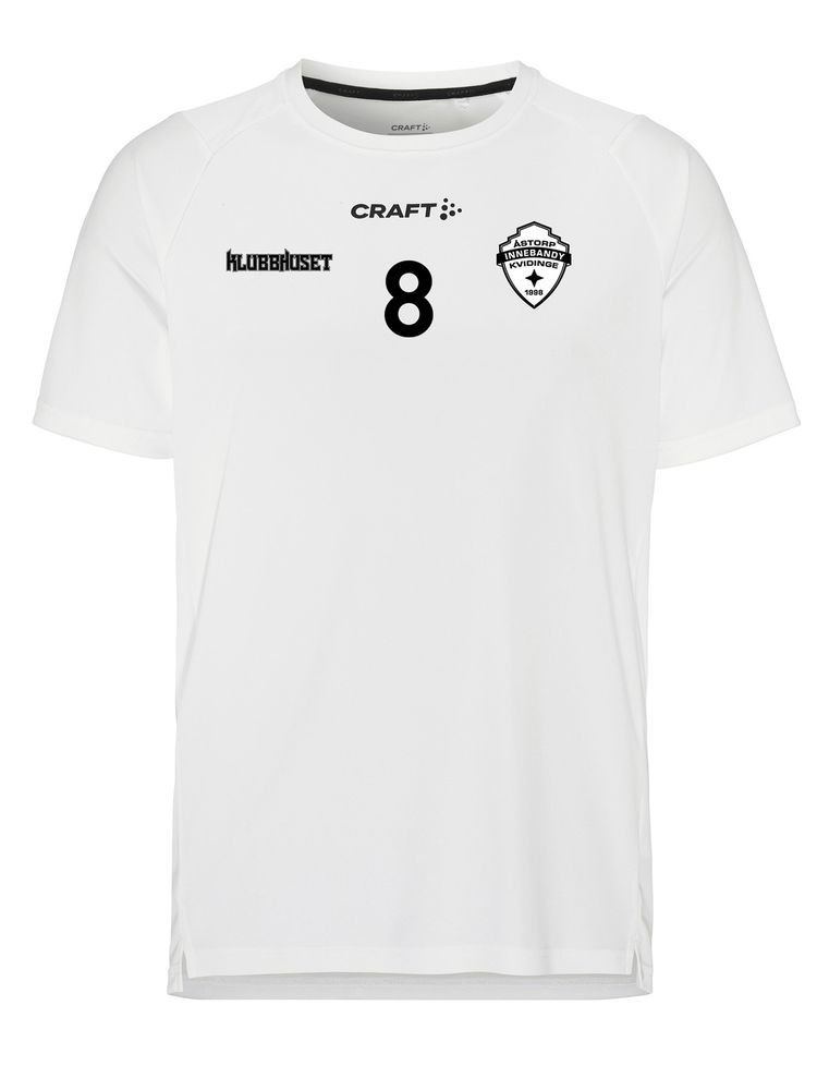 Craft T-shirt RUSH 2.0, White (Åstorp/Kvidinge IBS)