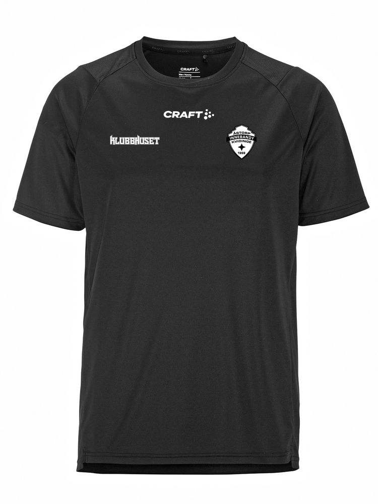 Craft T-shirt RUSH 2.0, Black (Åstorp/Kvidinge IBS)