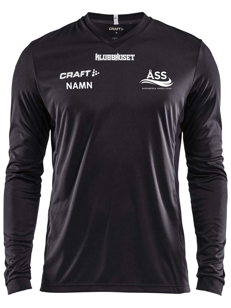 Craft T-shirt RUSH 2.0 Long Sleeve (Åkersberga Simsällskap)