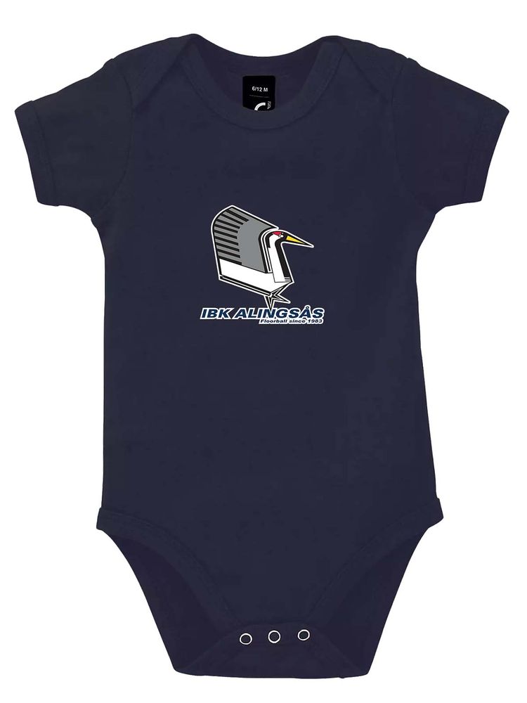 Baby Bodysuit, Navy (IBK Alingsås)
