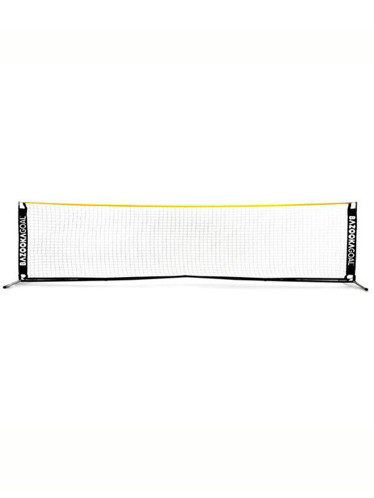 BazookaGoal Pop-Up Football Tennis Net - 6 m - Black
