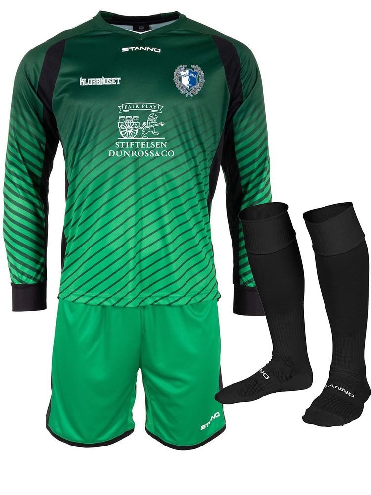 Stanno Målvaktskit Blitz Green (Bergums IF Fotboll)