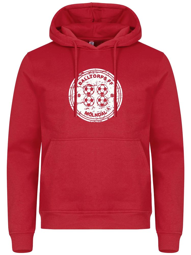 Hoodtröja - Supporter, Red (Balltorps FF)
