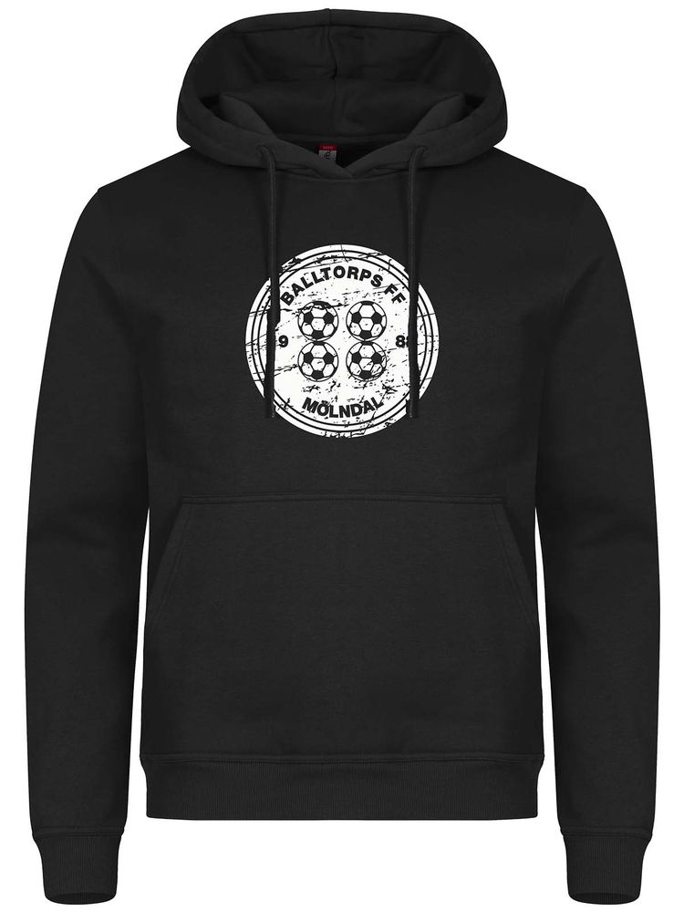 Hoodtröja - Supporter, Black (Balltorps FF)