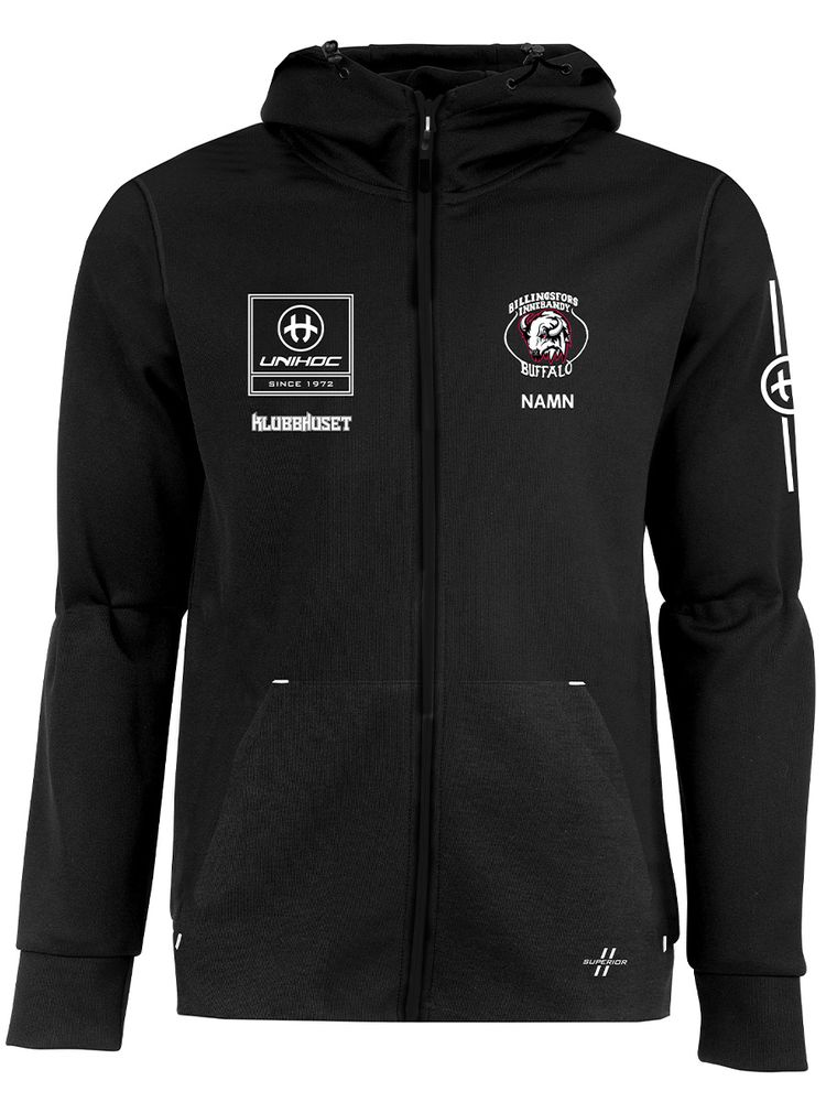 Unihoc Hoodtröja Superior FZ (Billingsfors IBK)
