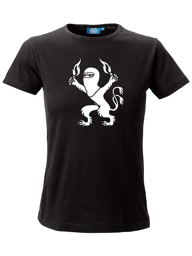T-shirt Dam, Svart - Pyro-Lejon