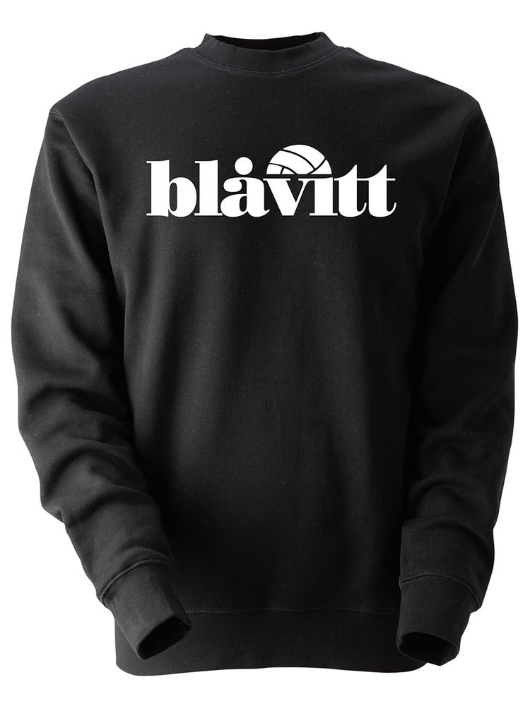 Collegetröja, Svart - Blåvitt Elesse