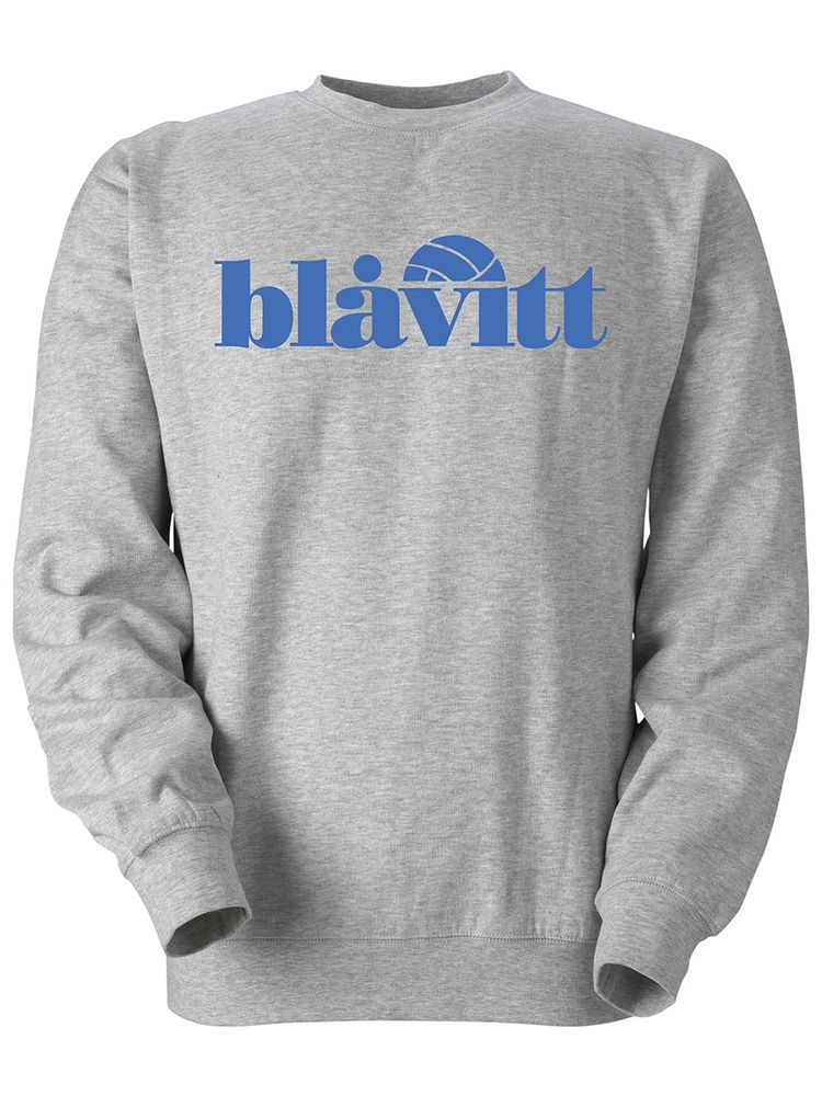 Collegetröja, Grå - Blåvitt Elesse
