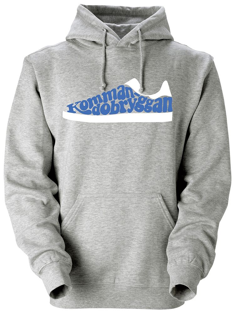 Hoodtröja, Grå - Kommandobryggan Sneaker