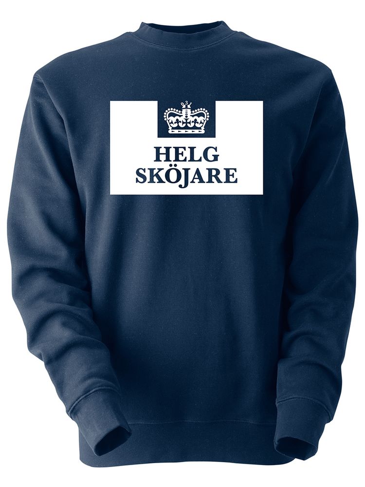 Collegetröja, Marinblå - Helgsköjare