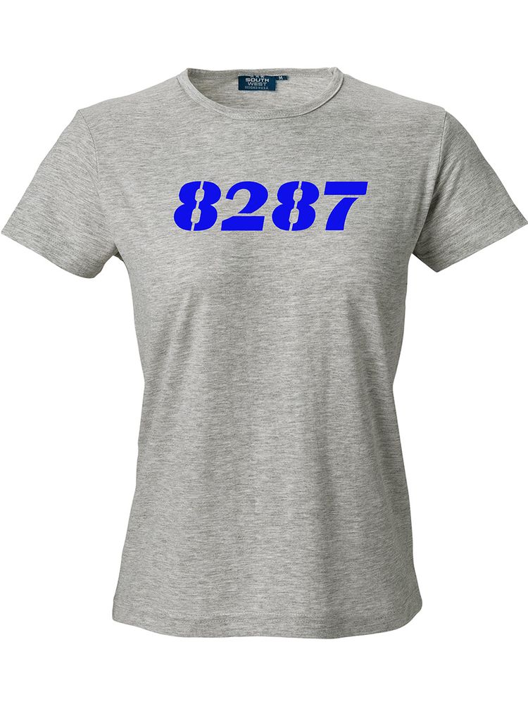 T-shirt Dam, Grå - 8287 GBG