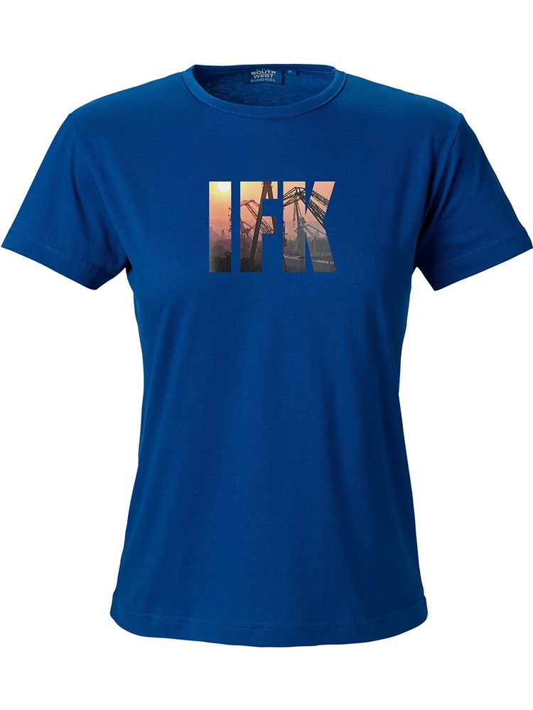 T-shirt Dam, Blå - IFK Sunset