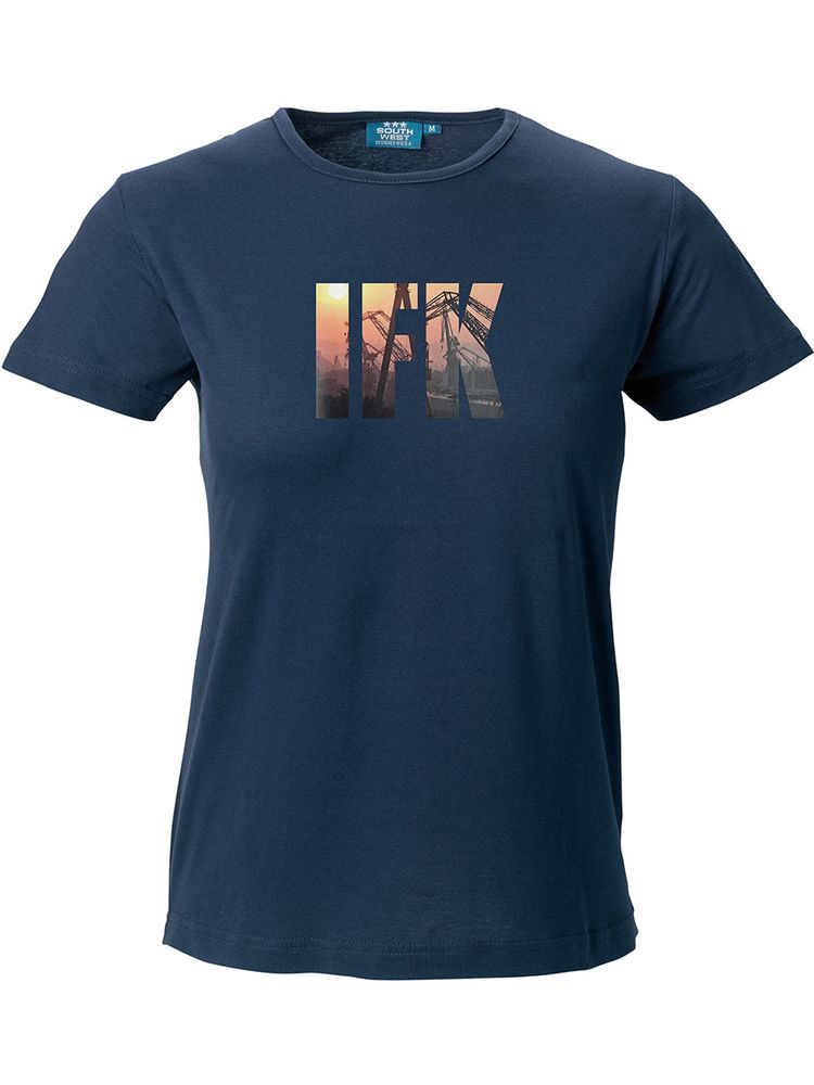 T-shirt Dam, Marinblå - IFK Sunset