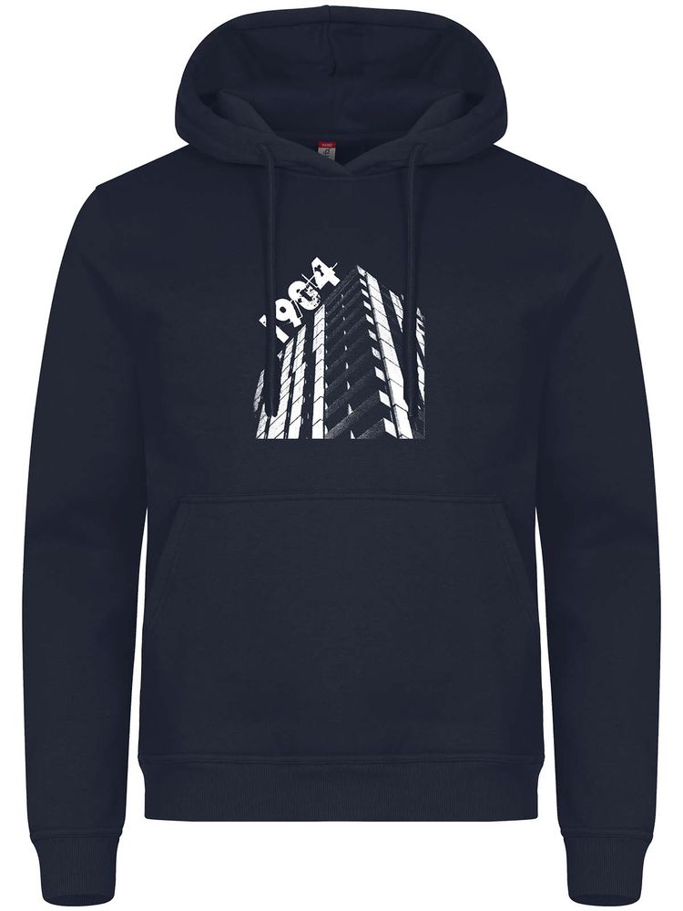 Hoodie, Navy - Höghus 1904