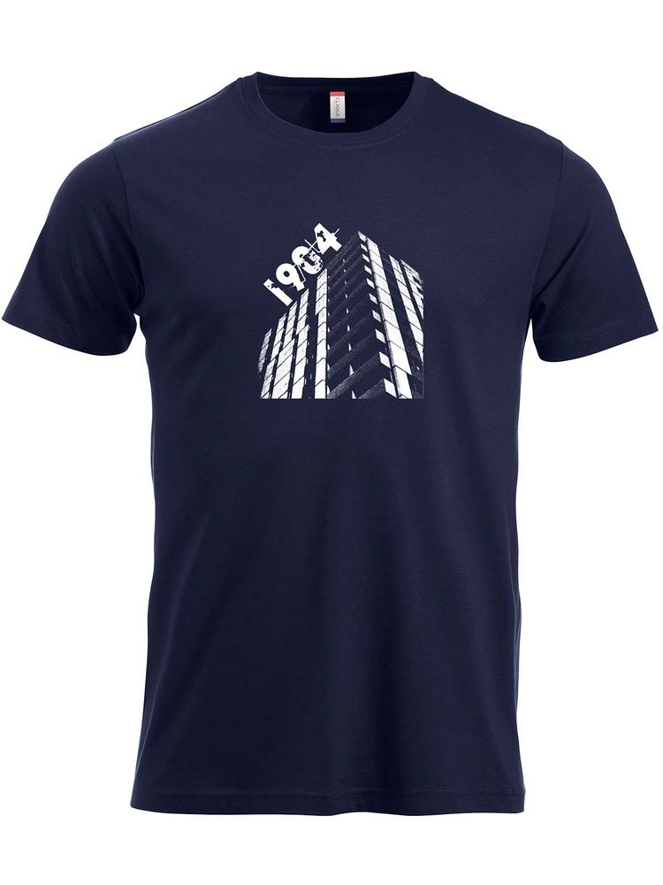 T-shirt, Navy - Höghus 1904