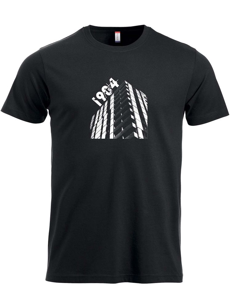 T-shirt, Black - Höghus 1904
