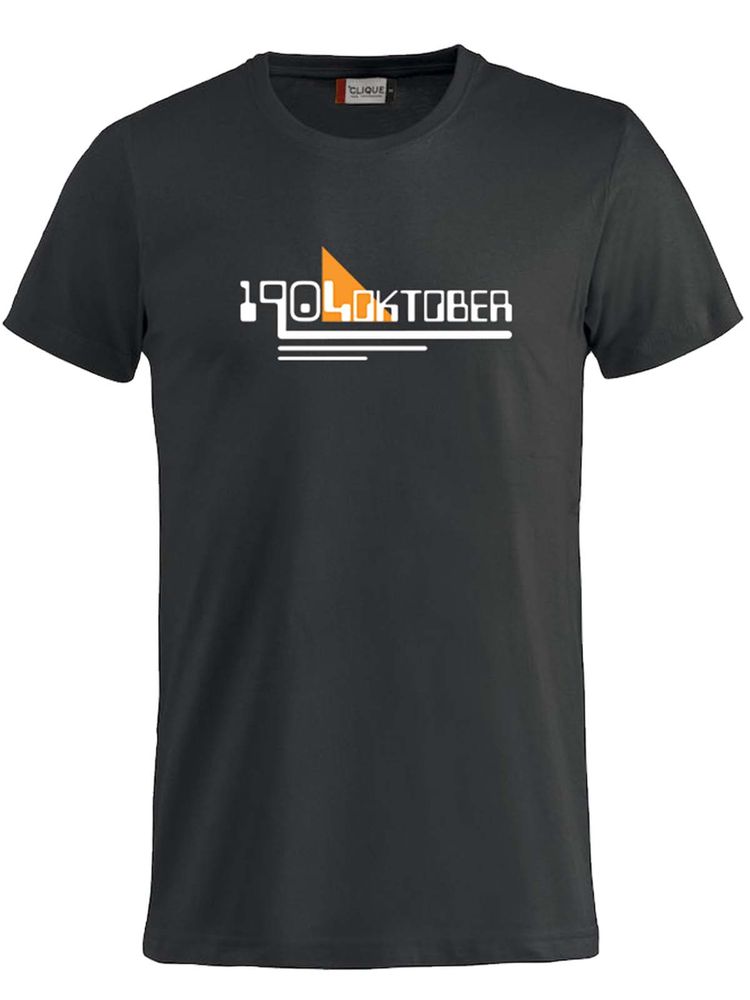 T-shirt Junior, Black - 1904 Oktober