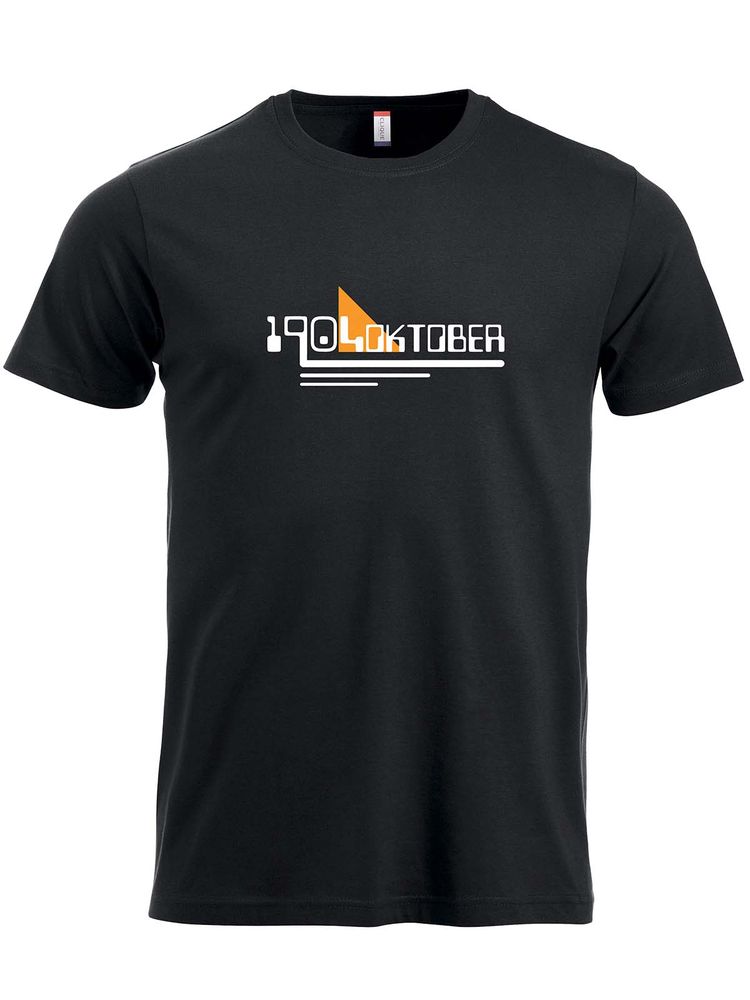 T-shirt, Black - 1904 Oktober
