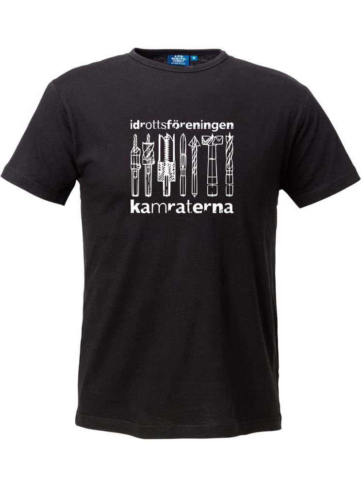 T-shirt Herr, Svart - Bits