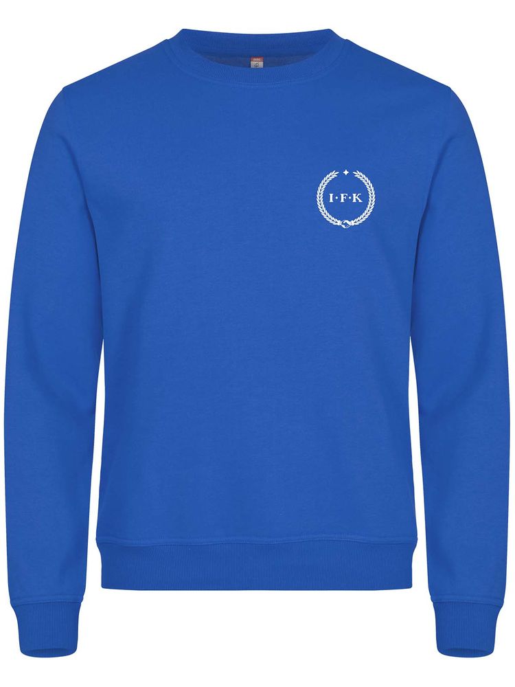 Sweatshirt, Blue - Kransen (liten logo)