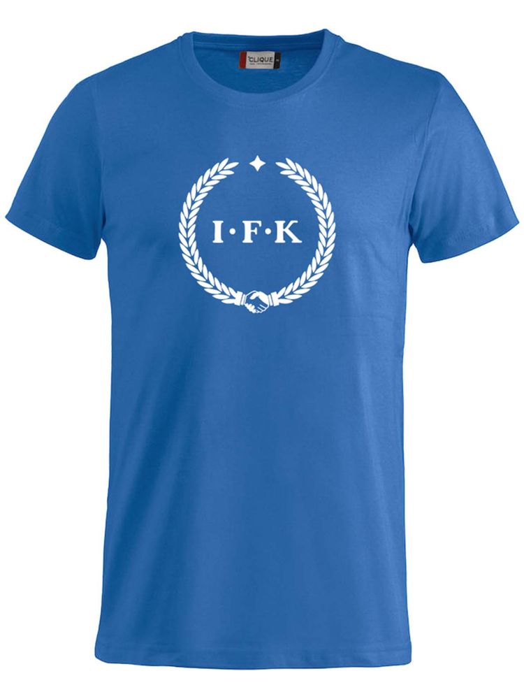 T-shirt Junior, Blue - Kransen (stor logo)