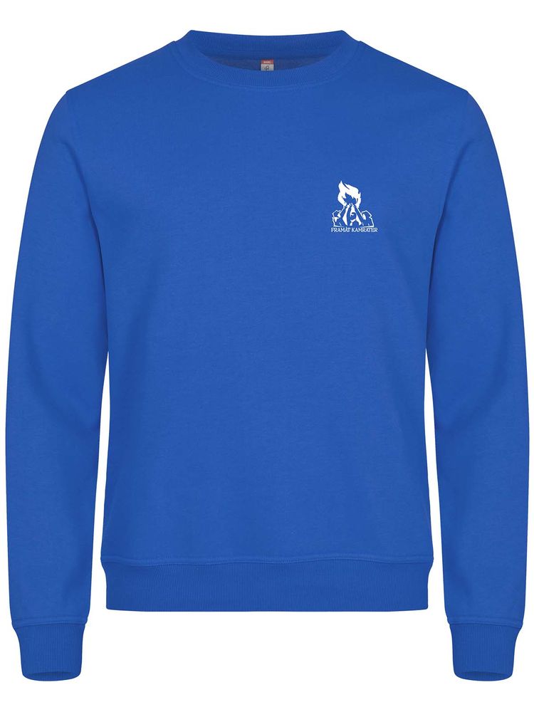 Sweatshirt, Blue - Framåt Kamrater (liten logo)