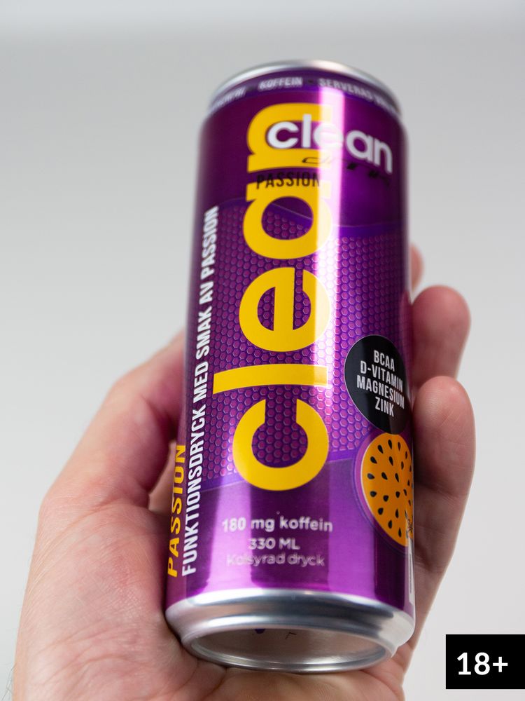 CLEAN Drink - Energidryck, 33 cl - BCAA Passion