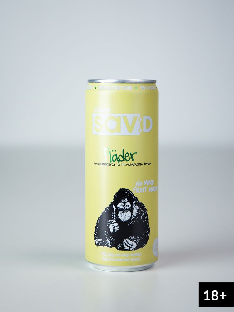 CLEAN Drink - Energidryck, 33 cl - Sav:D Fläder