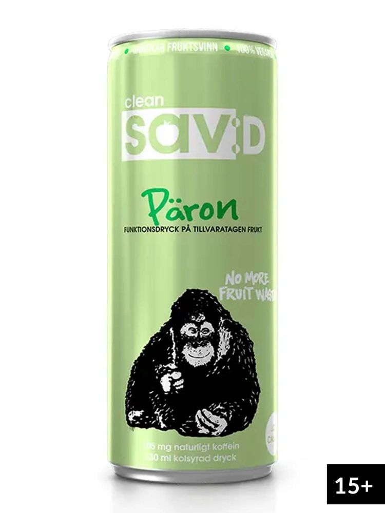 CLEAN Drink - Energidryck, 33 cl - Sav.D Päron