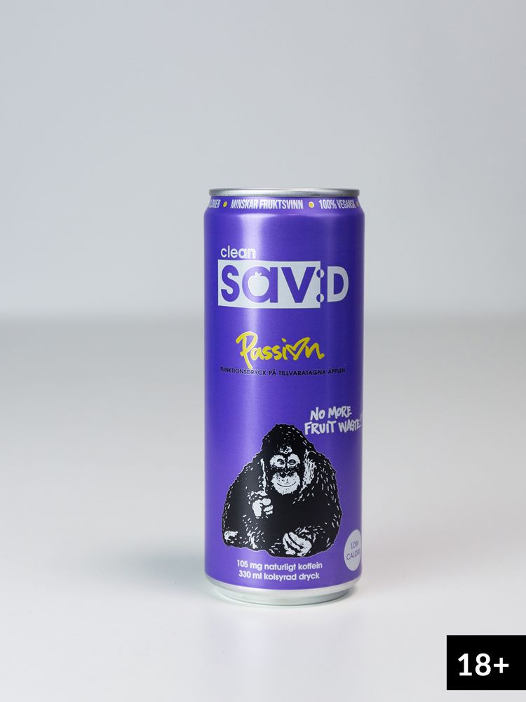 CLEAN Drink - Energidryck, 33 cl - Sav.D Passion