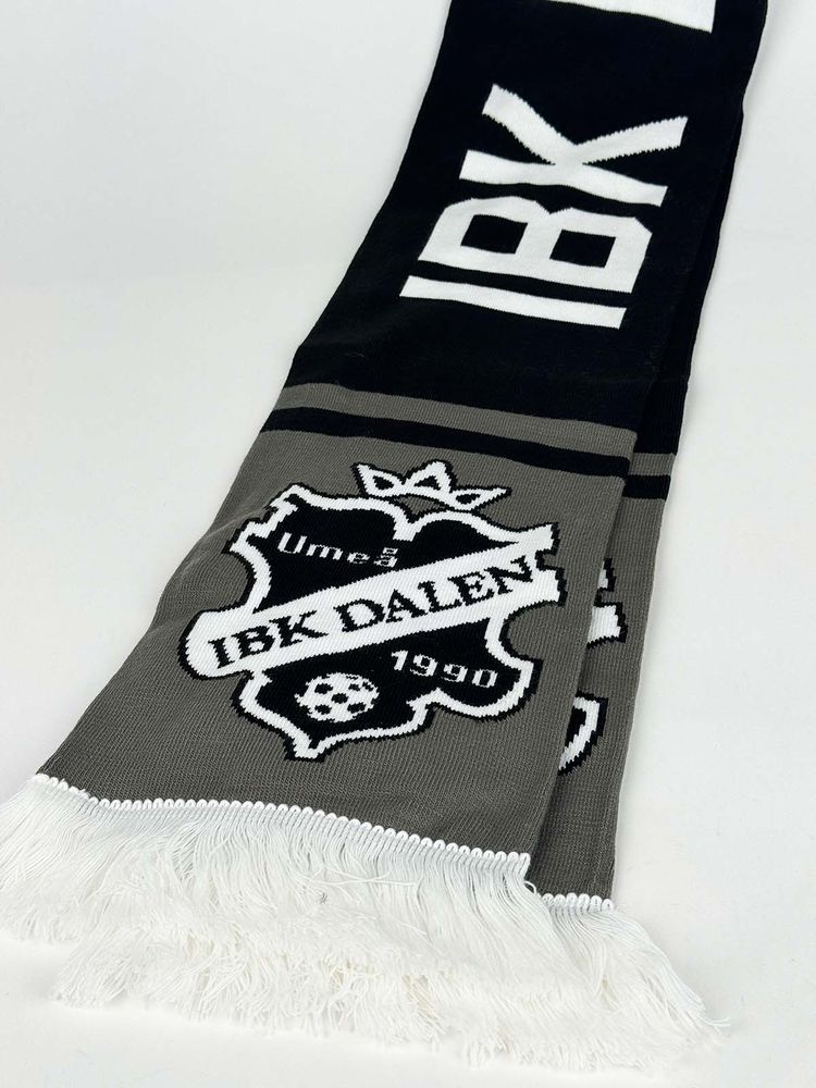IBK Dalen - Stickad halsduk - Svart
