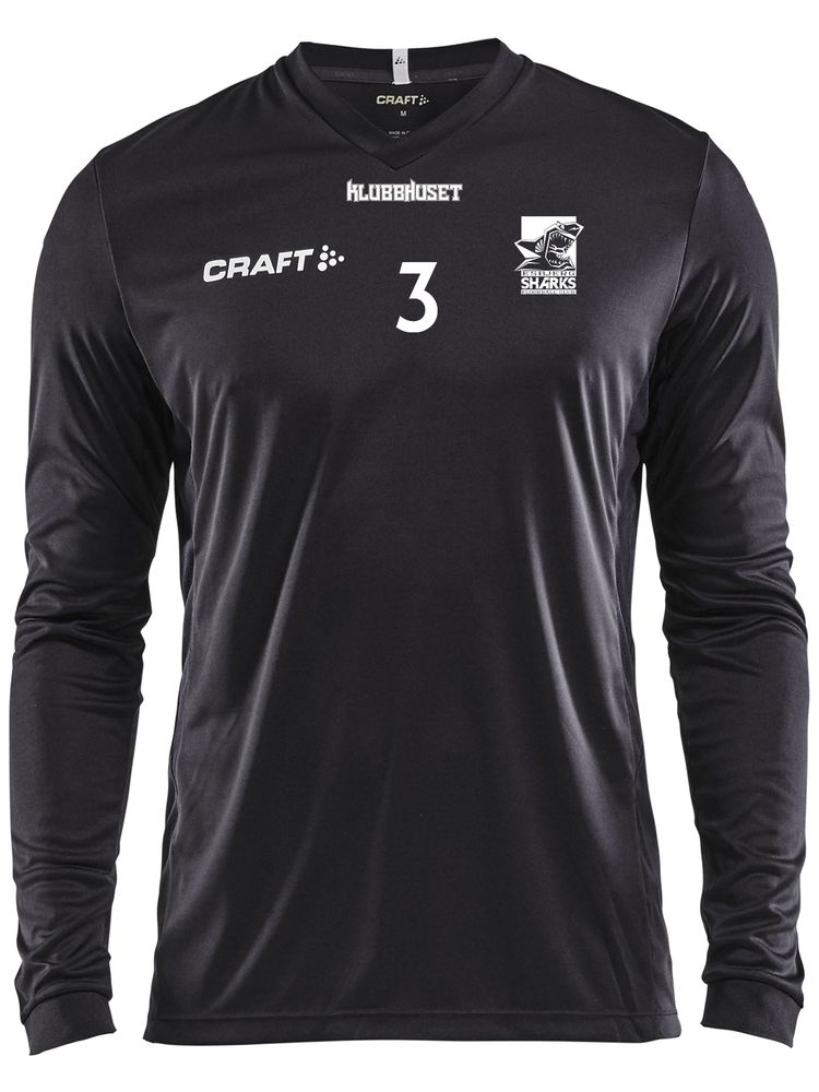 Craft Uppvärmningströja SQUAD GO LS (Esbjerg Sharks)