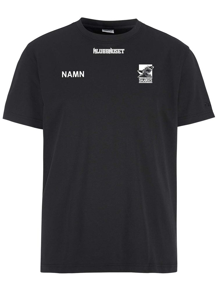 Craft T-shirt COMMUNITY 2.0, Black (Esbjerg Sharks)