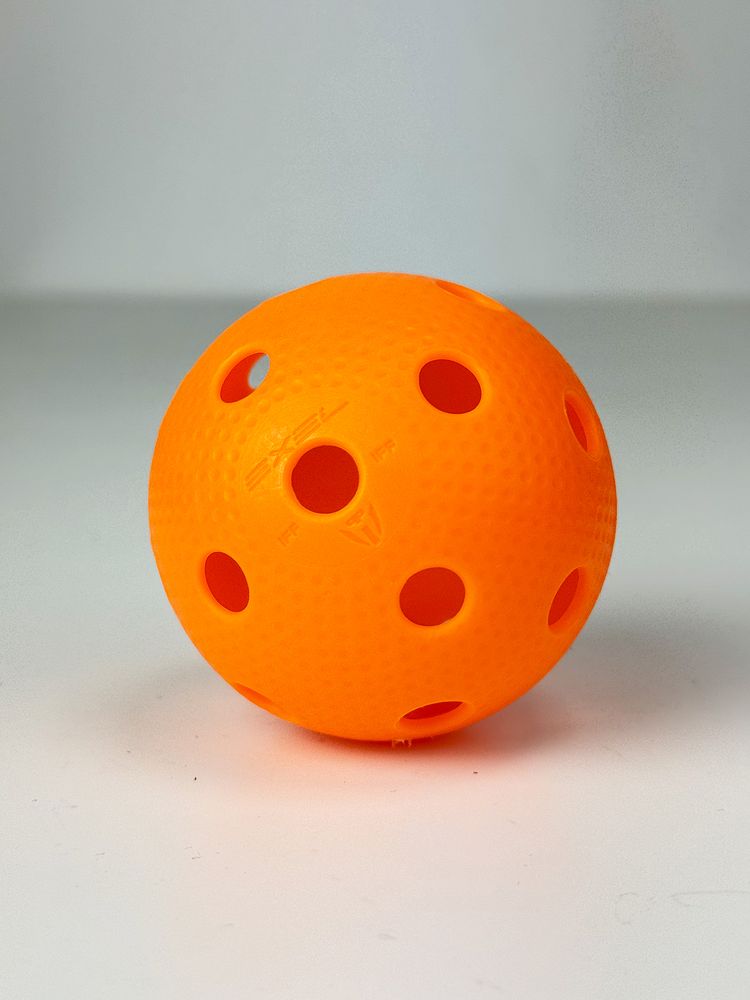 Exel Floorball Ball - Precision F-Liiga - Orange