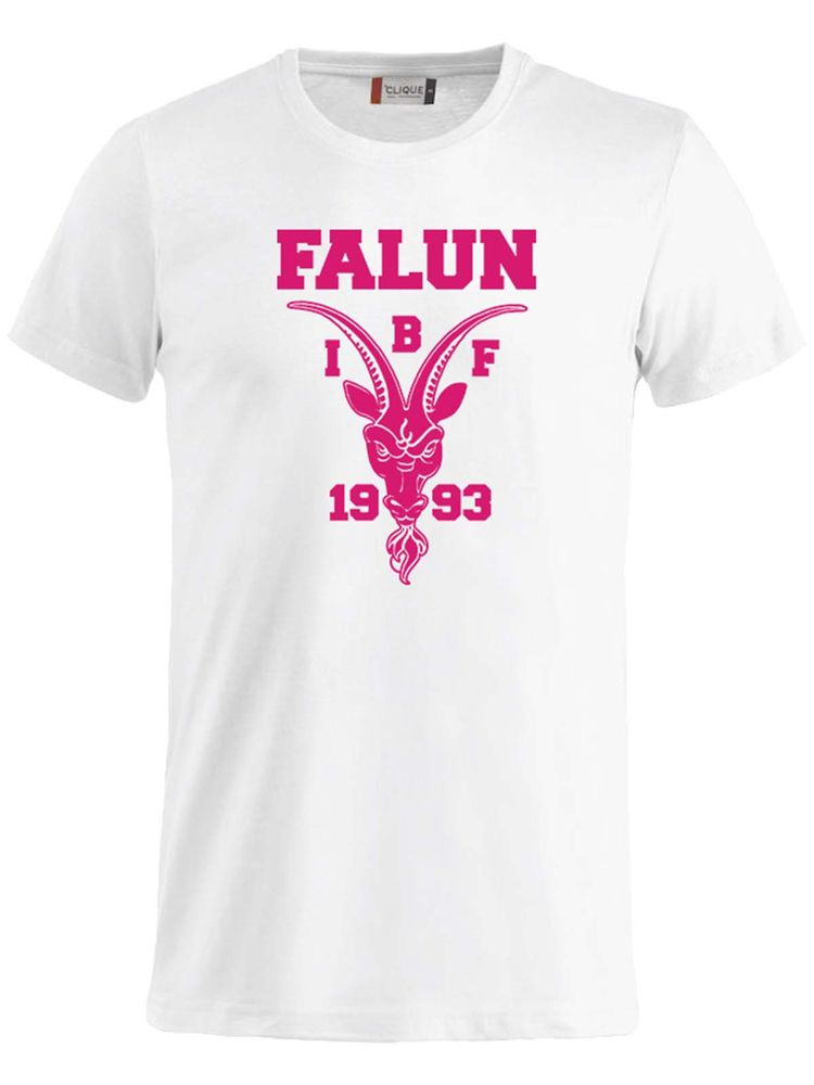 T-shirt Big logo - Junior, White (IBF Falun Supportershop)