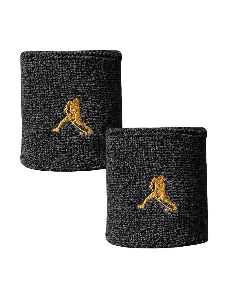 Fat Pipe Wristband ACE (2-pack) - Black-Gold