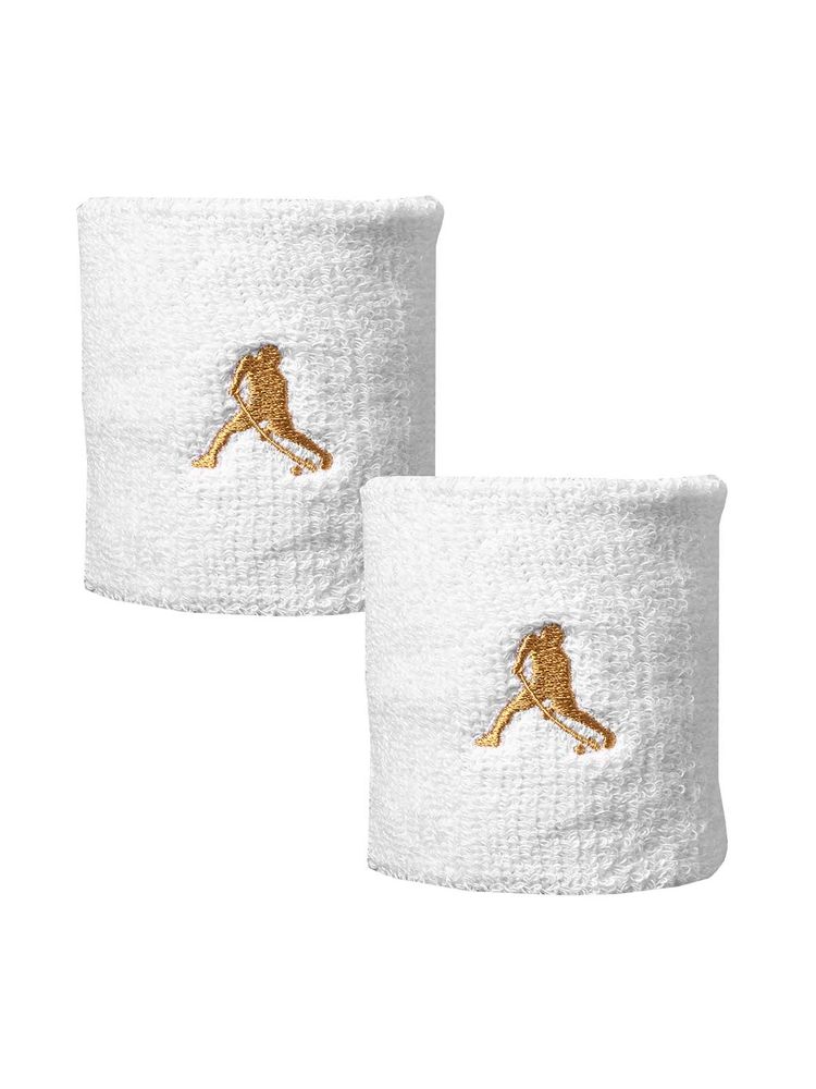 Fat Pipe Wristband ACE (2-pack) - White-Gold