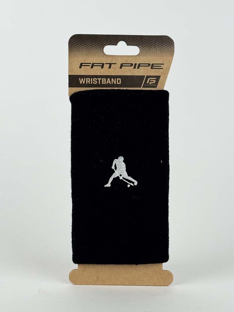 Fat Pipe Wristband ACE - Long - Black-White