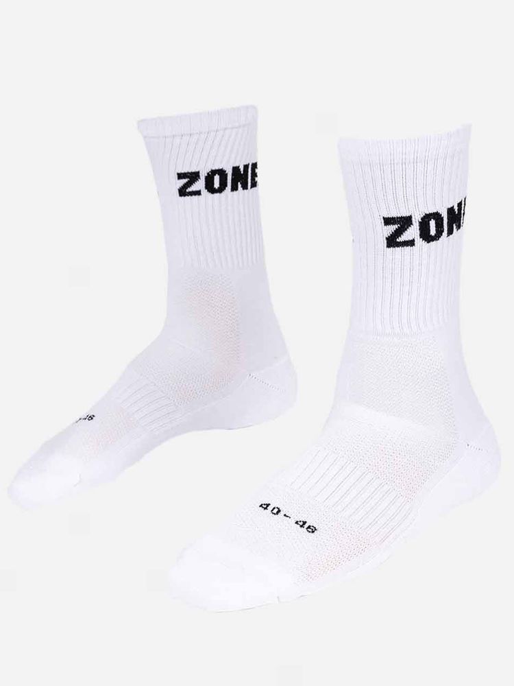 Zone Strumpa CLUB Low, White (Floda IBK)