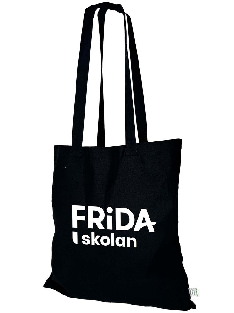Tygkasse Light, Svart (Fridaskolan)