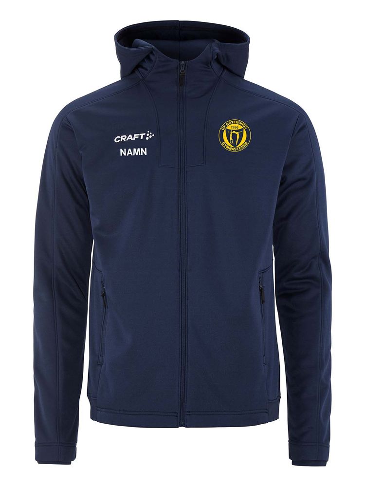 Craft Hoodtröja EVOLVE 2.0 FZ (GF Göteborgsgymnasterna)