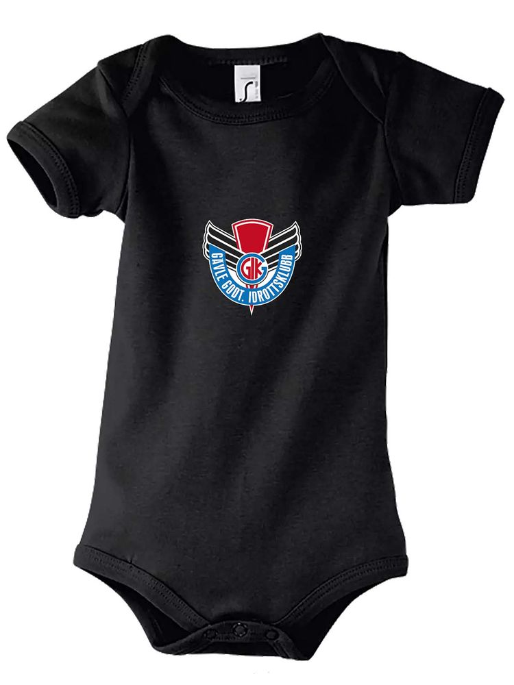 Baby Bodysuit, Black (Gävle GIK)