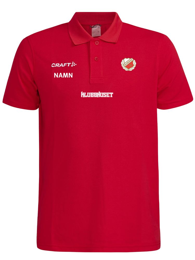 Craft Polo COMMUNITY 2.0, Bright Red (Guldhedens IK)